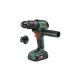 Bosch AdvancedImpact 18V-80 QuickSnap 1950 RPM Zamek centralny 890 g Czarny, Zielony