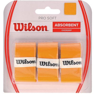 Owijki Wilson Pro Soft Overgrip 3szt WRZ4040GO