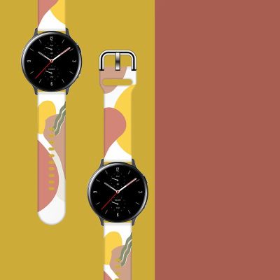3. Pasek Strap Moro do Samsung Galaxy Watch 45 / 46 / 47 mm silikonowa bransoletka opaska do zegarka - wzór 7