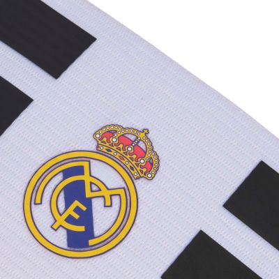 3. Opaska kapitana adidas Real Madryt biało-czarna KR7574