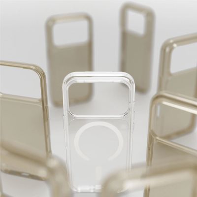 13. Etui AMAZINGTHING Minimal Mag Drop Proof Case 3 Lens na iPhone 18 Pro z mocowaniem na smycz kompatybilne z MagSafe - przezroczyste