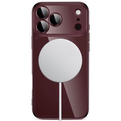 4. Etui Tech-Protect MagFlex na iPhone 18 Pro / 17 Pro - burgundowe