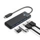 Hub USB Orico PAPW4A-C3 4-portowy 4x USB-A 3.0 0,15 m - czarny