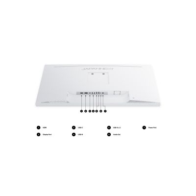 7. Monitor JAPANNEXT 68,5 cm JN-IPS270UHD60F-C65W-HSP-W HDMI/DP UHD