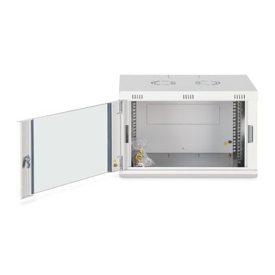 32. NWS Wandschrank 19" 7HE Digitus 416,15x600x450 mm, Farbe Grau (RAL 7035)