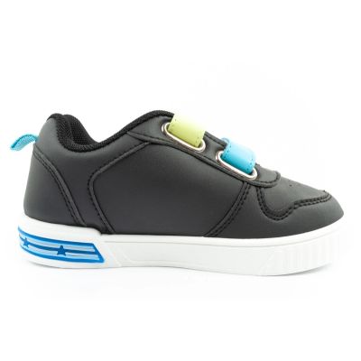 13. Leomil Sonic buty sportowe dziecięce sneakersy lekkie na rzep czarne