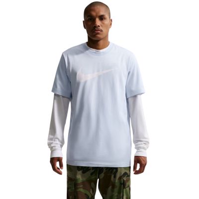 Koszulka męska Nike Nsw Tee Icon Swoosh błękitna DC5094 408