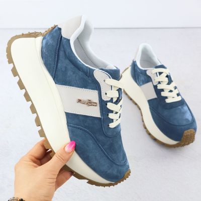 Buty Filippo na grubej platformie W DP6785 PAW637B