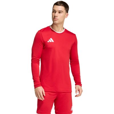 Koszulka męska adidas Entrada 26 Long Sleeve Jersey czerwona KF5847