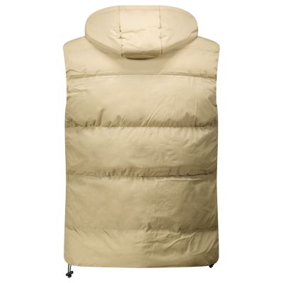 3. Kamizelka męska Geographical Norway VITO BEIGE DB MEN 001 (WZ6241H/GN-BEIGE)