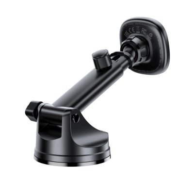 4. Uchwyt magnetyczny Acefast D47 z ładowarką bezprzewodową na deskę rozdzielczą - czarny