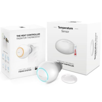 13. Inteligentna głowica termostatyczna FIBARO The Heat Controller Starter Pack Z-Wave