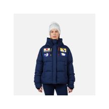Kurtka narciarska damska ROSSIGNOL W JCC ALLSNOW DOWN JKT niebieska