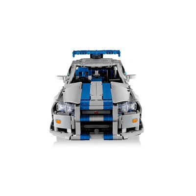 10. LEGO Technic 42210 Samochód Nissan Skyline GT-R (R34) z filmu Za szybcy, za wściekli