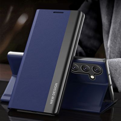 2. Sleep Case Pro etui do Samsung Galaxy A16 / A16 5G z klapką i podstawką - niebieskie