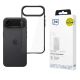 Etui 3mk Satin Armor Case+ na iPhone Air - przezroczysto-czarne