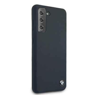 4. Etui BMW Silicone Signature na Samsung Galaxy S21 - granatowe
