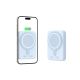 3. Powerbank Tech-Protect LifeMag PB11 z MagSafe 10000mAh 15W port USB-C - niebieski + kabel USB-C