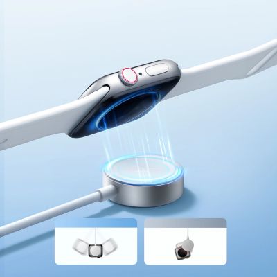 11. Kabel 3 w 1 Joyroom S-IW008 magnetyczna ładowarka USB-A - Lightning/USB-C 1.2m - biały