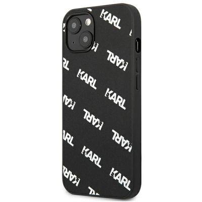 2. Etui Karl Lagerfeld Allover na iPhone 13 mini - czarne