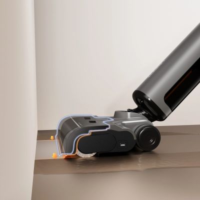 18. Odkurzacz pionowy UWANT D800 Wet&Dry z funkcją mopowania i stacją ładowania - szary