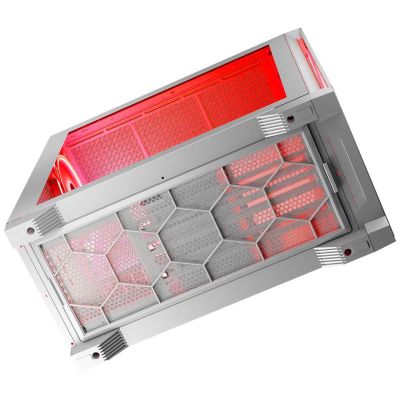 10. MODECOM OBUDOWA VOLCNO EXPANSE T APEX ARGB MIDI WHITE