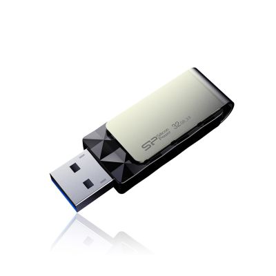 4. Pendrive Silicon Power Blaze B30 32GB USB 3.1 kolor czarny (SP032GBUF3B30V1K)