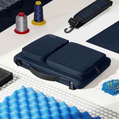 9. Torba na laptopa 13-14 Tech-Protect Defender Bag - niebieska