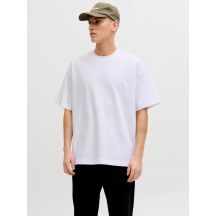 Jack&Jones koszulka t-shirt JJEBARRON TEE SS O-NECK NOOS 12298906 WHITE