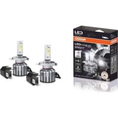 Żarówka LED (Zestaw 2szt.) H19/H4 12V 15W P43T/PU43t-3 bez homologacji drogowej LEDriving HL BRIGHT, zimna biel