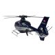 4. Amewi RC Helicopter EC135 z Li-Po Bateria 400mAh, niebieski
