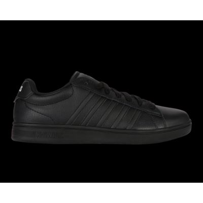 6. Męskie sneakersy K-Swiss COURT TIEBREAK II BLACK/BLACK/BLACK-M (04413-010-M)