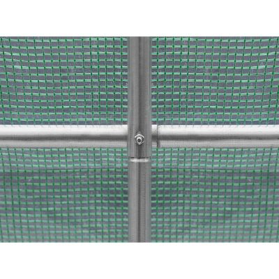 31. SZKLARNIA TUNEL OGRODOWY 200x350x200CM PE KONSTRUKCJA STAL ZIELONA