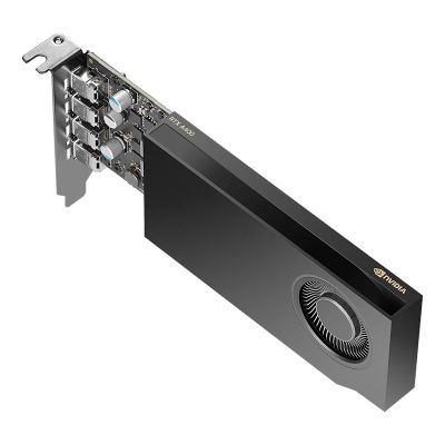 5. PNY NVIDIA A400 4GB GDDR6 64-bit, Low Profile, PCIe 4.0 x8, Single slot, 4 x Mini DisplayPort 1.4a, 50W, LP bracket, small box
