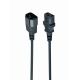 2. Kabel GEMBIRD PC-189 (C13 / IEC C13 / IEC 320 C13 - C14 ; 1,8m; kolor czarny)