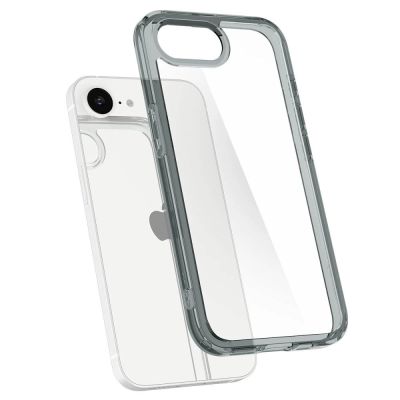 8. Etui Spigen Ultra Hybrid na iPhone 16e / 17e - szare