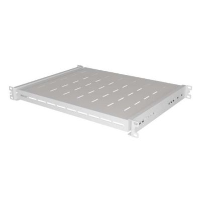 4. LANBERG WYSUWANA PÓŁKA DO SZAF RACK 19" 350MM SZARA (1U/445X350MM UDŹWIG DO 35KG, MONTAŻ 4PUNKTOWY)