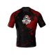 2. Koszulka kompresyjna "Blood" typu Rashguard powstała z materiału DBX MORE DRY M