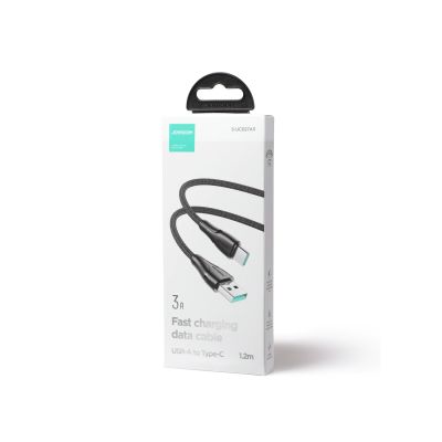 5. Kabel Joyroom Surpass Series A11 USB-A / USB-C 3A 1.2 m - czarny