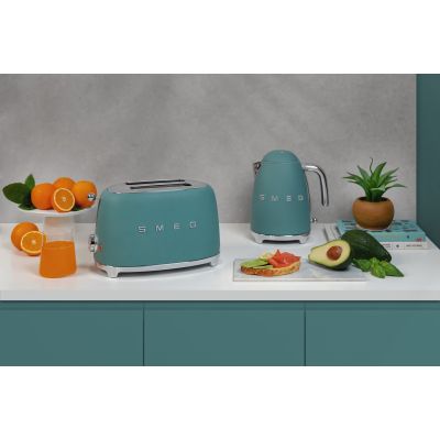 3. Smeg TSF01EGMEU Toster 2 kromki Szmaragd N Matowy