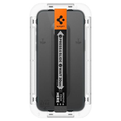 5. Szkło hartowane Spigen Glas.tR EZ Fit na iPhone 15 Pro - 2 szt.