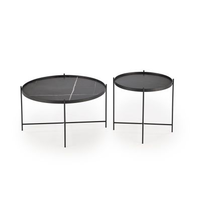 TABLE JULIETA BLACK D70CM