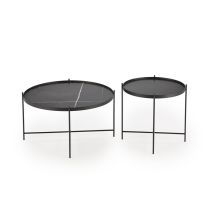 TABLE JULIETA BLACK D70CM
