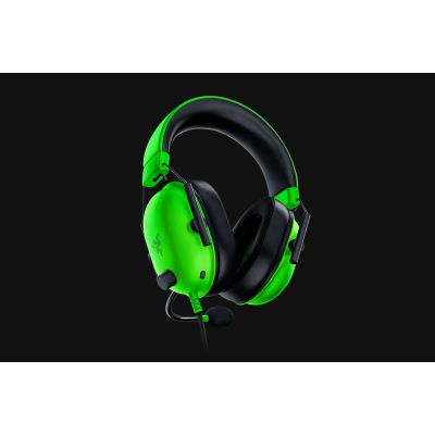 6. Razer BlackShark V2 X Zestaw słuchawkowy Przewodowa Opaska na głowę Gaming Zielony, Czarny