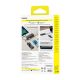 6. Powerbank Baseus EnerFill FC41 25000mAh 145W z wyświetlaczem cyfrowym i wbudowanym podwójnym kablem USB-C - czarny