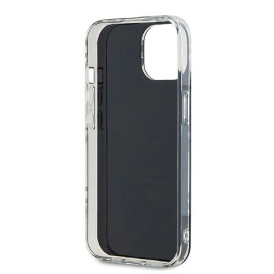 7. Etui DKNY IML Checkered Mono Pattern na iPhone 15 / 14 / 13 - czarne