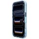 5. Etui BMW M IML Frosted Metal Logo & Trims MagSafe na iPhone 17 Pro / 18 Pro - niebieskie