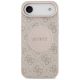 3. Etui Guess 4G Circle Classic Logo MagSafe na iPhone Air - różowe