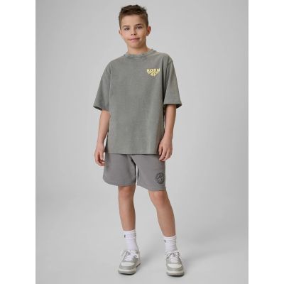 4. T-shirt bawełniany chłopięcy 4F 4F4FJRSS26TTSHM3906-25S