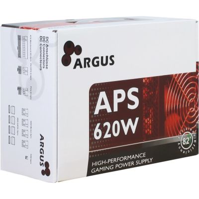 5. Inter-Tech Argus APS moduł zasilaczy 620 W 20+4 pin ATX ATX Czarny